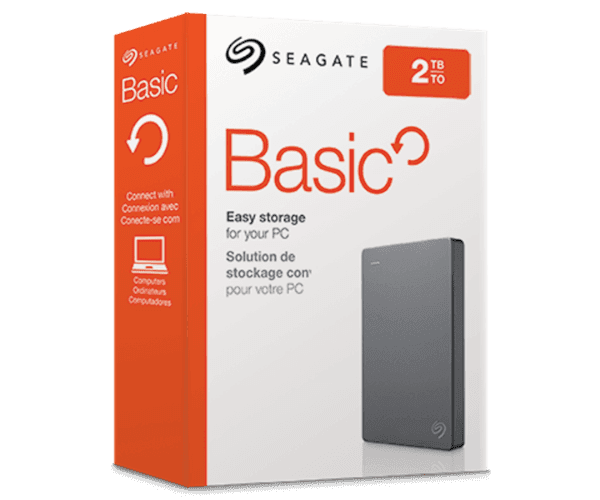 Seagate Basic Portable Drive 2TB 2.5 usb 3.0 HDD — Image 1 | PuzzlePC