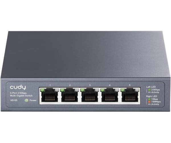 Switch Cudy 5 Port 2.5GB Unmanged Switch โ Image 1 | PuzzlePC