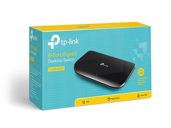 Switch מתג' TP-Link TL-LS1008G 8 Port SOHO Switch 1G