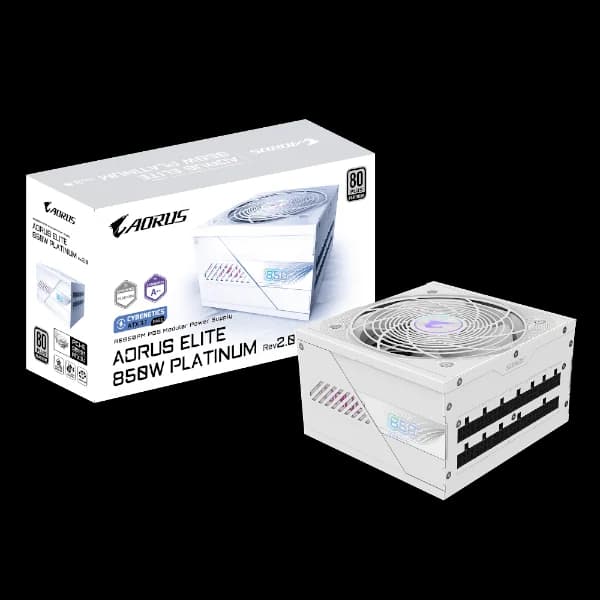 Power supply Gigabyte Aorus ELITE P850W 80Plus Platinum PCIE5.1 ICE 850W 80+ Platinum — Image 1 | PuzzlePC