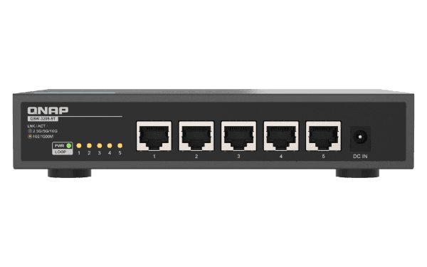 QNAP QSW 3205 5T 5 Port 10GbE Fanless — Фото 1 | PuzzlePC