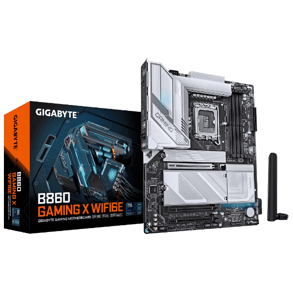 לוח אם Gigabyte B860 GAMING X WIFI6E ATX 2.5GB LAN LGA1851 DDR5