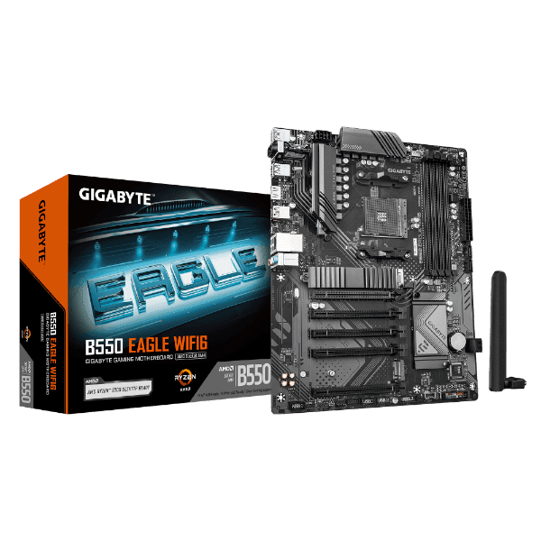 לוח אם Gigabyte B550 EAGLE WIFI6 ATX AM4 DDR4 BT HDMI