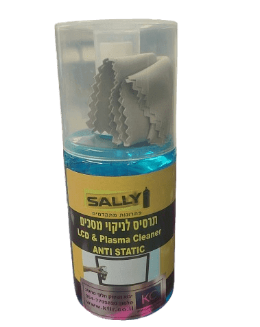 "ספריי ניקוי מסכים LCD + מטלית 200 מ""ל"