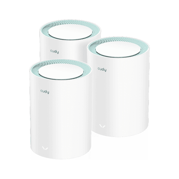 מגביר טווח Cudy M1500 AX1500 MESH WIFI6 System 3 pack