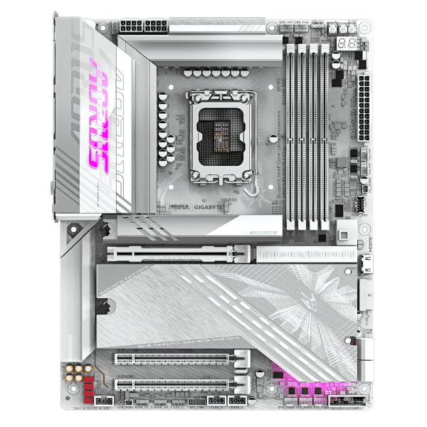 לוח אם Gigabyte Z890 AORUS ELITE X ICE ATX LGA1851 — תמונה 1 | PuzzlePC