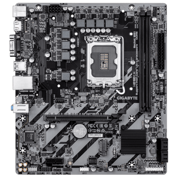 לוח אם Gigabyte H810M H 1.0 Micro-Atx DDR5 LGA1851 VGA HDMI — תמונה 1 | PuzzlePC
