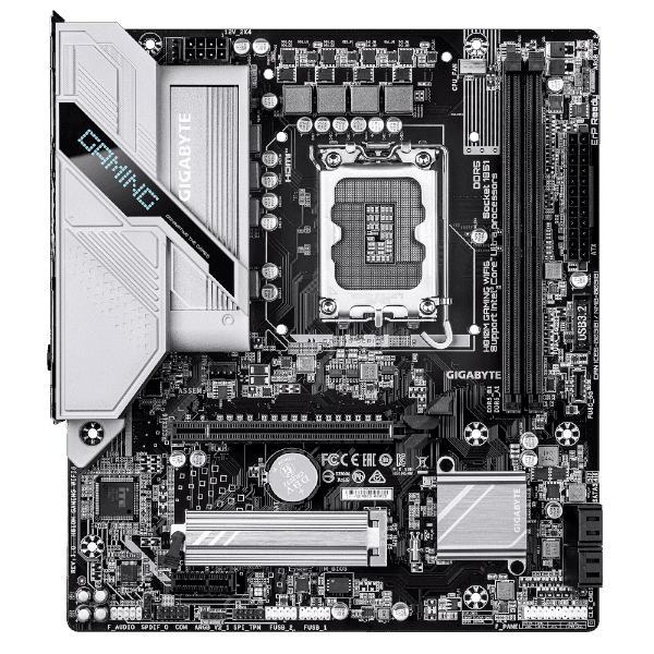 לוח אם Gigabyte H810M Gaming WIFI6 Micro-Atx DDR5 LGA1851 VGA HDMI — תמונה 1 | PuzzlePC