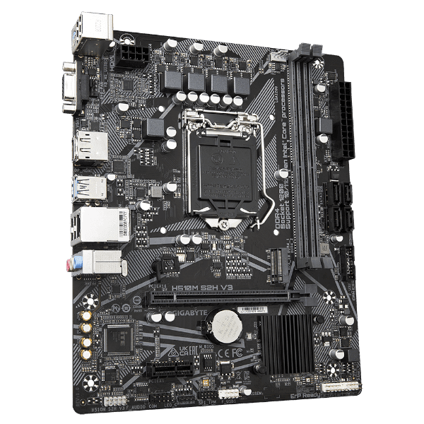 לוח אם Gigabyte H510M S2H V3 LGA1200 VGA DVI HDMI — תמונה 1 | PuzzlePC