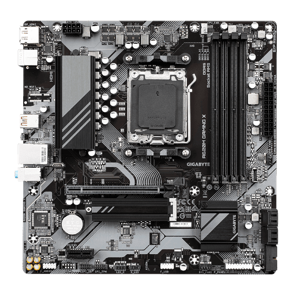 לוח אם Gigabyte A620M GAMING X 2.0 AMD AM5 mATX DDR5 — תמונה 1 | PuzzlePC