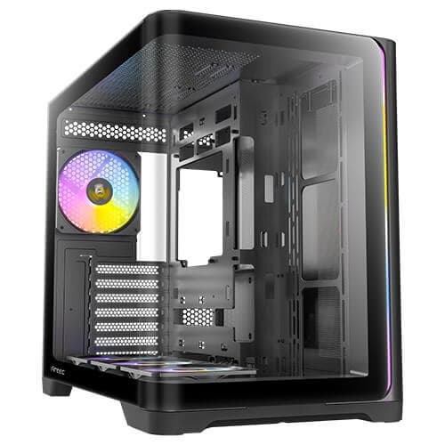 מארז שחור Antec C5 Curve ARGB Mid-Tower ATX 4x FANS Type-C — תמונה 1 | PuzzlePC