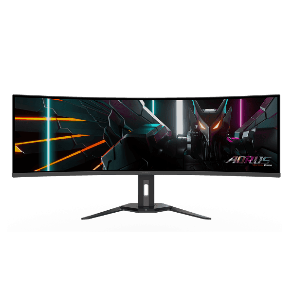 Gigabyte מסך גיימינג AORUS CO49DQ Ultra-Wide DQHD OLED 0.03ms 144Hz KVM HDR QHD — תמונה 1 | PuzzlePC