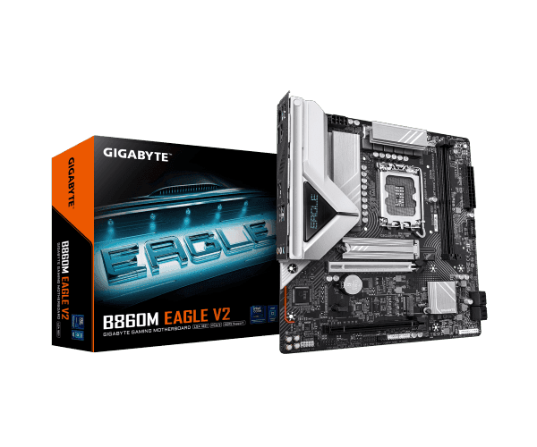 לוח אם Gigabyte B860M EAGLE V2 M-ATX 2.5GB LAN — תמונה 1 | PuzzlePC