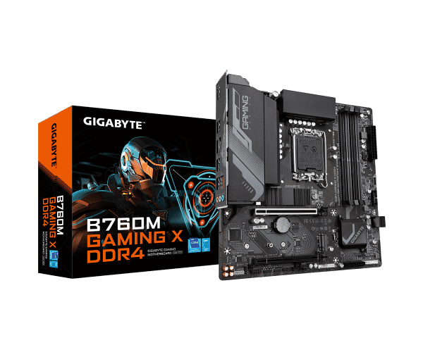 לוח אם Gigabyte B760M GAMING X DDR4 mATX LGA1700 DDR5 — תמונה 1 | PuzzlePC