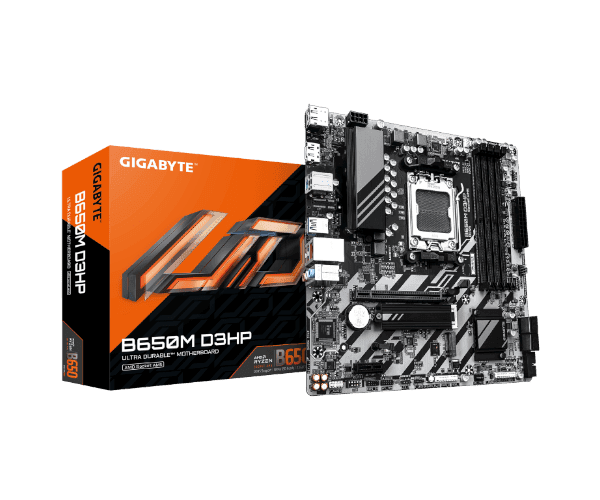 לוח אם Gigabyte B650M D3HP 1.3 DDR5 AM5 mATX — תמונה 1 | PuzzlePC