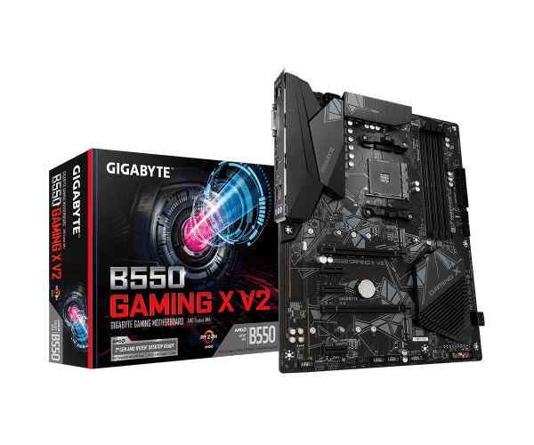 לוח אם Gigabyte B550 GAMING X V2 1.3 ATX DDR4 HDMI DVI AMD AM4 — תמונה 1 | PuzzlePC
