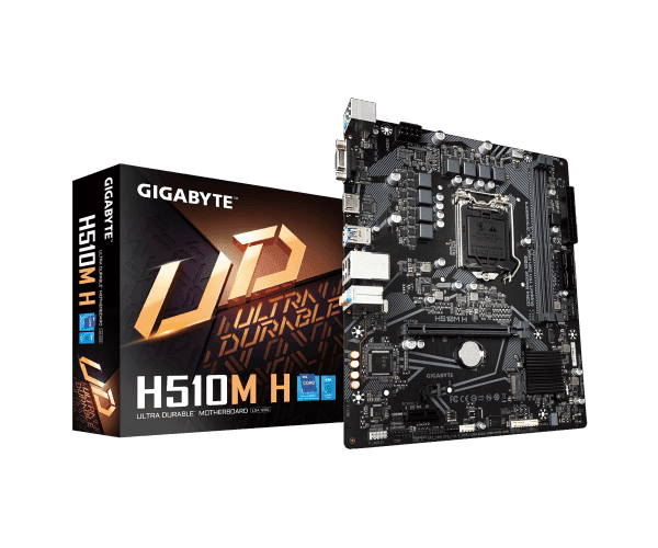 לוח אם Gigabyte H510M H Micro-Atx LGA1200 PCIE4.0X16 — תמונה 1 | PuzzlePC
