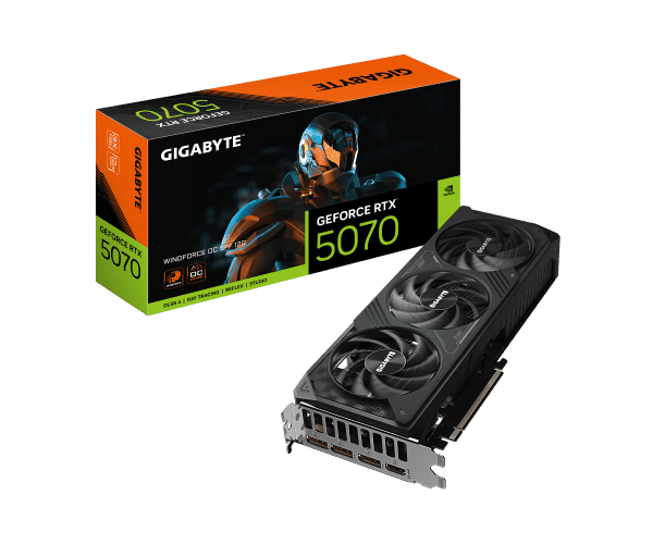 כרטיס מסך Gigabyte GeForce RTX 5070 WINDFORCE OC SFF 12GB GDDR7 — תמונה 1 | PuzzlePC