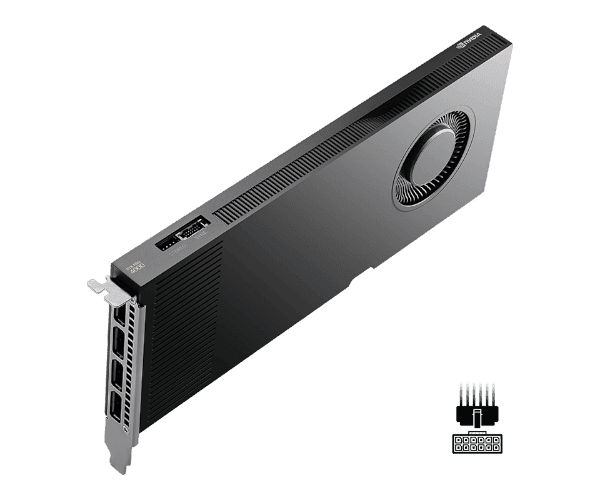 כרטיס מסך PNY NVIDIA RTX PRO 4000 Blackwell GPU 24GB 8960 Cuda Cores GDDR6 — תמונה 1 | PuzzlePC