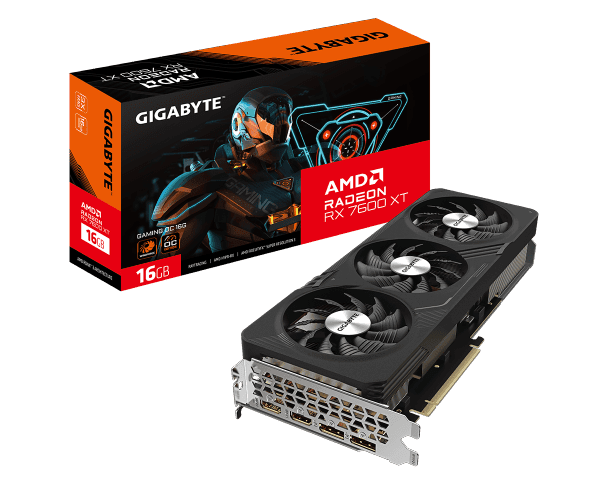 כרטיס מסך Gigabyte RX 7600 XT 16GB 128Bit OC — תמונה 1 | PuzzlePC
