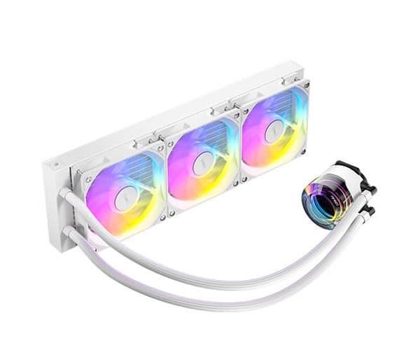 קירור נוזלי משולש לבן Antec VORTEX LUM 360 WHITE ARGB 280W TDP — תמונה 1 | PuzzlePC