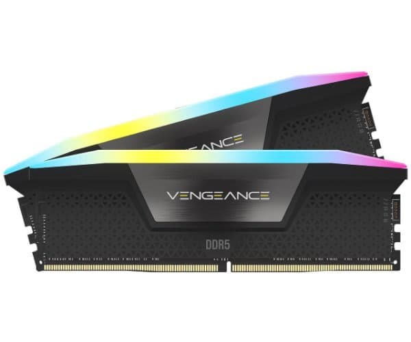 זיכרון לנייח Corsair Vengeance RGB DDR5 32GB 2X16 6400MHZ C36 kit BLK — תמונה 1 | PuzzlePC