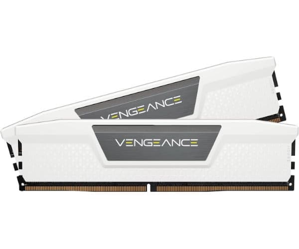 זיכרון לנייח Corsair Vengeance DDR5 64GB 2x32GB 6000 CL30 White 6000MHz — תמונה 1 | PuzzlePC