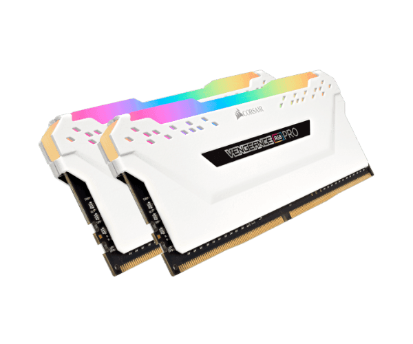 זיכרון לנייח Corsair DDR4 Vengeance RGB Pro 32GB 2X16 3200MHZ White — תמונה 1 | PuzzlePC