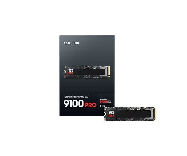 דיסק פנימי Samsung 9100 PRO 1TB Gen5 M.2 NVME 2.0 14700/13300 RW — תמונה 1 | PuzzlePC
