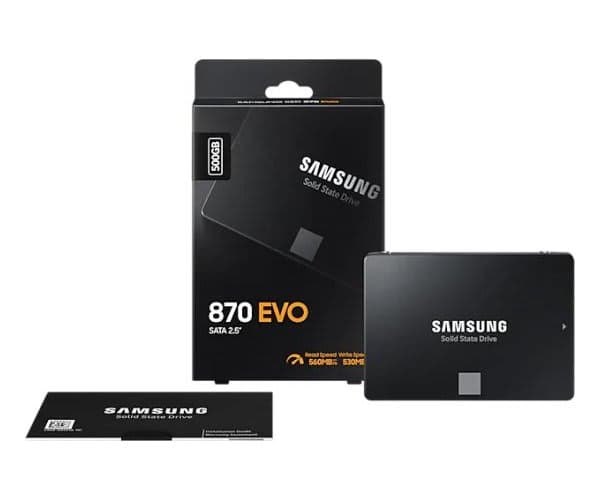 דיסק פנימי Samsung EVO870 500GB 2.5 SSD SATA III — תמונה 1 | PuzzlePC