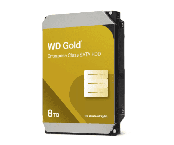 Western Digital דיסק פנימי 3.5 לנייח WD 8TB Gold Enterprise 256MB Cache 7200RPM — תמונה 1 | PuzzlePC