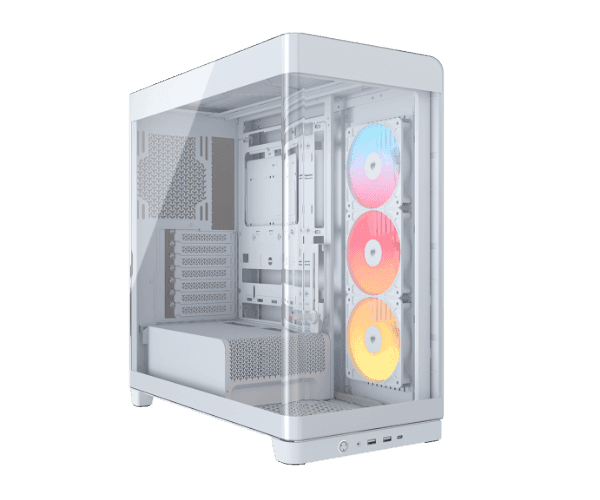 מארז Corsair FRAME 4500X E-ATX 2XUSB 3.2-A 1XUSB3.2 Type-C White — תמונה 1 | PuzzlePC