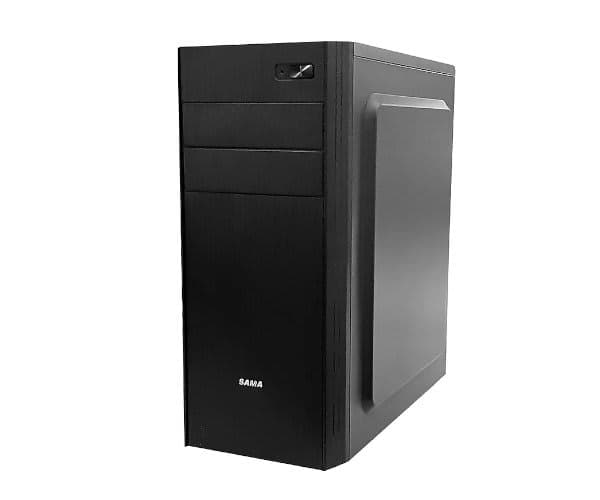 מארז שחור כולל ספק כוח SAMA CA-505 ATX Mid Tower Psu 500W USB3 — תמונה 1 | PuzzlePC
