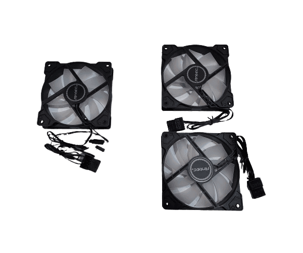 מאוורר למארז Antec 120mm RGB 3 Pack Fan 1 Master+2 SLAVE — תמונה 1 | PuzzlePC
