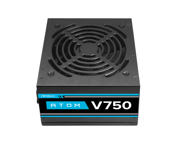 ספק כוח Antec ATOM V750 Active PFC 120MM silent fan non-mudular 750W — תמונה 1 | PuzzlePC
