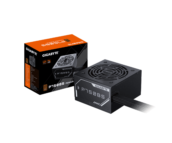 ספק כוח Gigabyte P750BS 750W 80 Plus Bronze 12cm silent fan — תמונה 1 | PuzzlePC