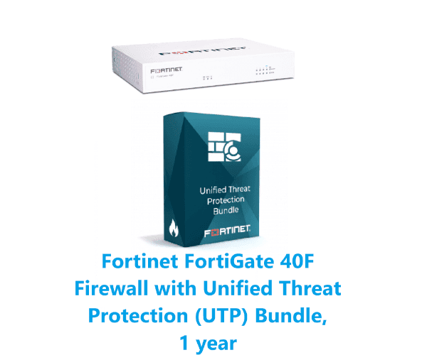 Fortinet באנדל מכשיר ורשיון FortiGate-40F and UTP HW PLUS 1y — תמונה 1 | PuzzlePC