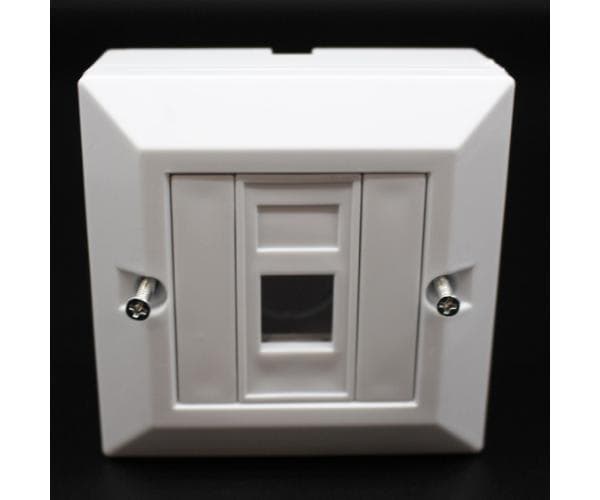 Generic קופסאת פלסטיק RJ-45 Plastic box Cat5 — תמונה 1 | PuzzlePC