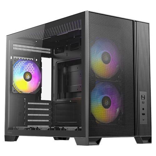 מארז ARGB Type-C 3.2 Antec Flux M Mid Tower Micro-ATX — תמונה 1 | PuzzlePC