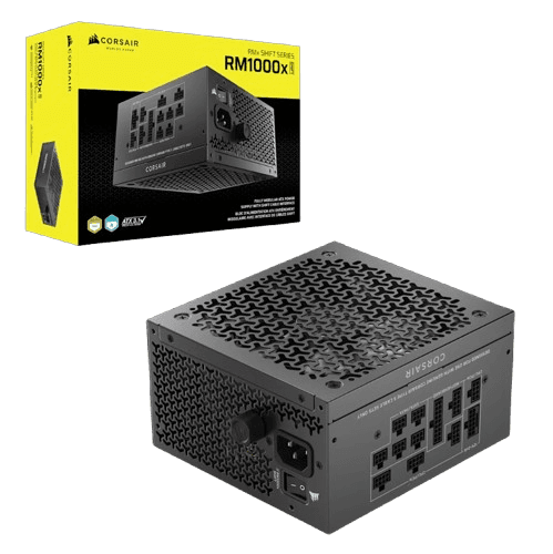 קירור למעבד ספק כוח Corsair RM1000x SHIFT 80plus Gold Fully Modular ATX ATX3.1 — תמונה 1 | PuzzlePC