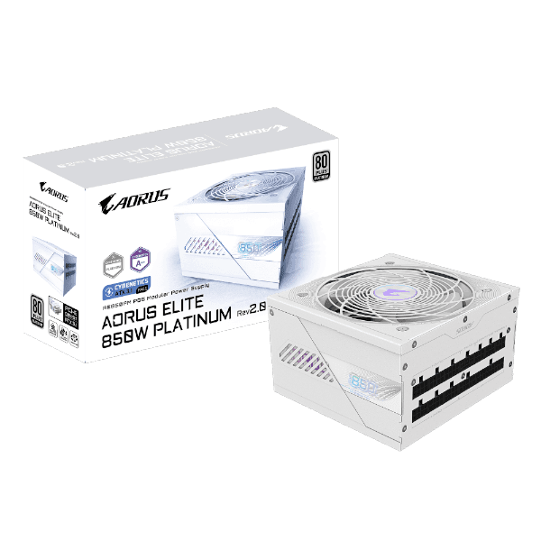 ספק כוח Gigabyte Aorus ELITE P850W 80Plus Platinum PCIE5.1 ICE 850W 80+ Platinum — תמונה 1 | PuzzlePC