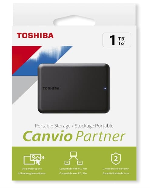 דיסק חיצוני Toshiba Canvio Ready 1TB 2.5 USB 3.2 HDD