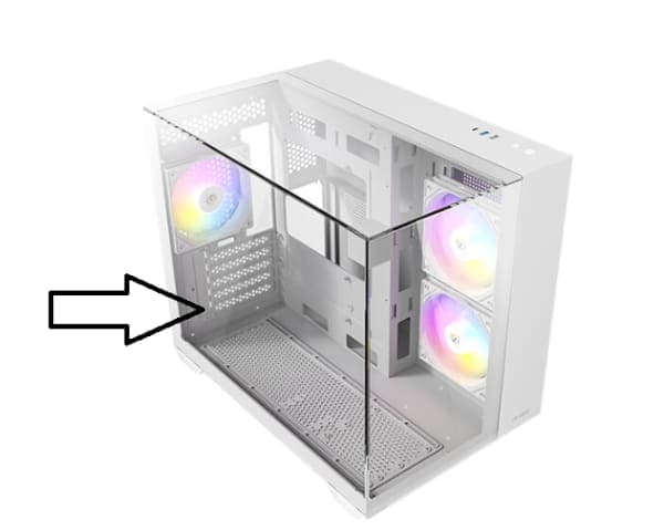 Antec סט זכוכיות למארז CX600 TRIO WHITE — תמונה 1 | PuzzlePC