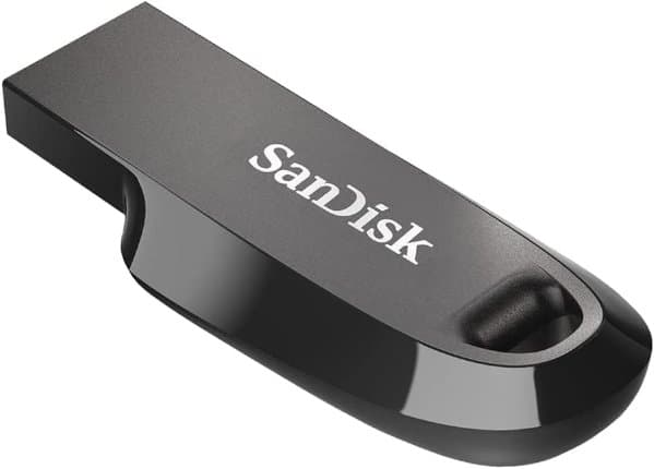 זיכרון לנייד SanDisk 128GB Ultra Curve USB 3.2 Gen 1 TYPE-A — תמונה 1 | PuzzlePC