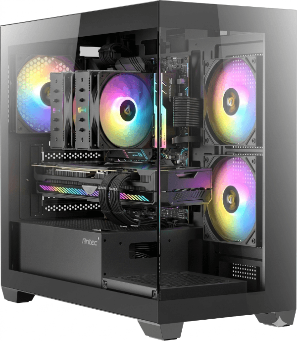 Antec מחשב גיימינג Ryzen 5 7500F RTX 5060 DDR5 16GB 1TB B850M 750W CX300 — תמונה 1 | PuzzlePC
