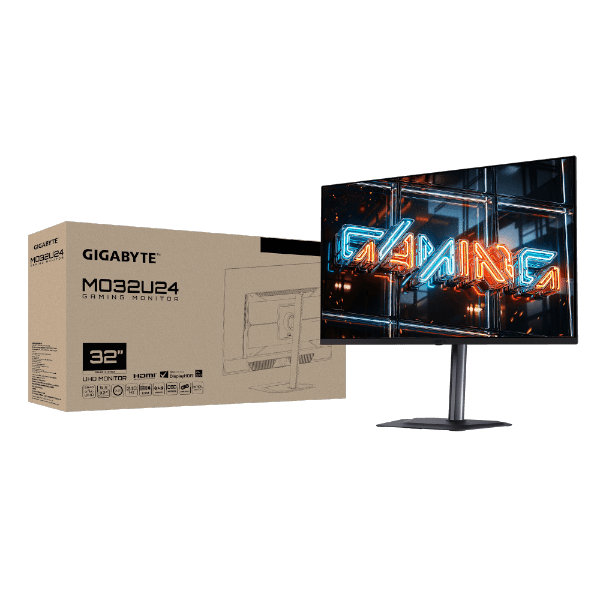 מסך גיימינג Gigabyte MO32U24 OLED 4K Gaming Monitor 240Hz 0.03ms — תמונה 1 | PuzzlePC