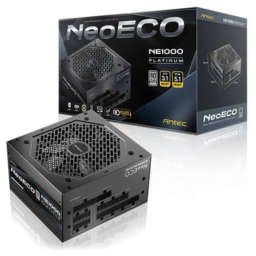 Antec ספק כוח Antex NE1000P 1000W 80Plus Platinum ATX3.1 full modular 80+ Platinum — תמונה 1 | PuzzlePC