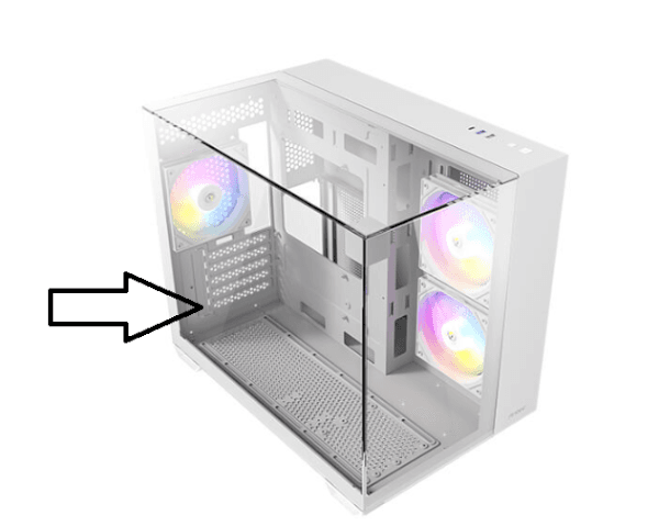 Antec סט זכוכיות למארז CX600 TRIO WHITE — תמונה 1 | PuzzlePC