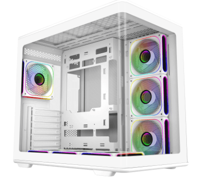 מארז Cooler Master Elite 600 ATX mid-tower USB-C Airflow White — תמונה 1 | PuzzlePC