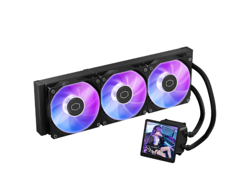 קירור נוזלי Cooler Master MasterLiquid Core LCD 360 4-inch — תמונה 1 | PuzzlePC